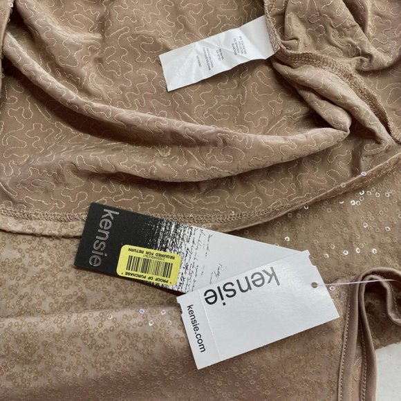 Kensie Sequin Sleeveless Jersey Tank Dress SZ Small NWT - Picture 10 of 11